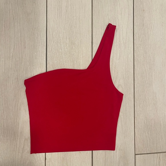 Red Crop Top - Picture 2 of 3